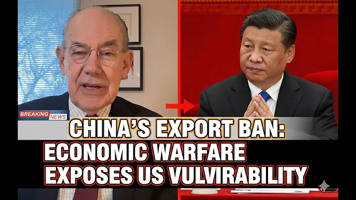 BREAKING: CHINA'S EXPORT BAN: ECONOMIC WARFARE EXPOSES US VULNERABILITY | John Mearsheimer