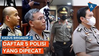 5 Polisi yang Dipecat dan Kesalahannya di Kasus Brigadir J