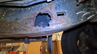 Toyota Tacoma rusted bad easy frame repair