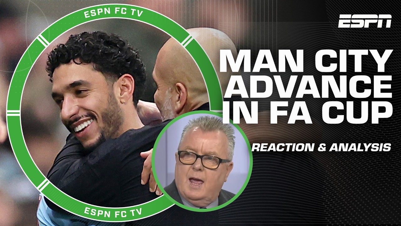 REACTION to Newcastle vs. Man City FA Cup 5th round 👏 'City were in CONTROL' - Steve Nicol | ESPN FC