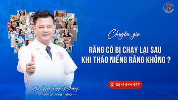 Răng Có Bị Chạy Lại Sau Khi Tháo Niềng Không? Bác Sĩ Giải Đáp Chi Tiết