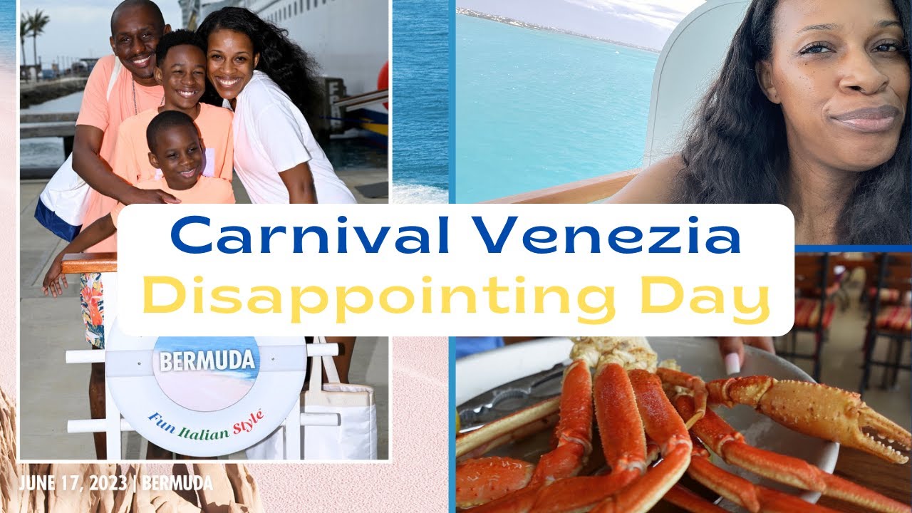 Bermuda | Carnival Venezia | Port Day Or Sea Day? What Would You Do?