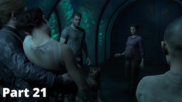 The Last of Us 2 Walkthrough Gameplay Part 21 - Abby saves Yara & Lev