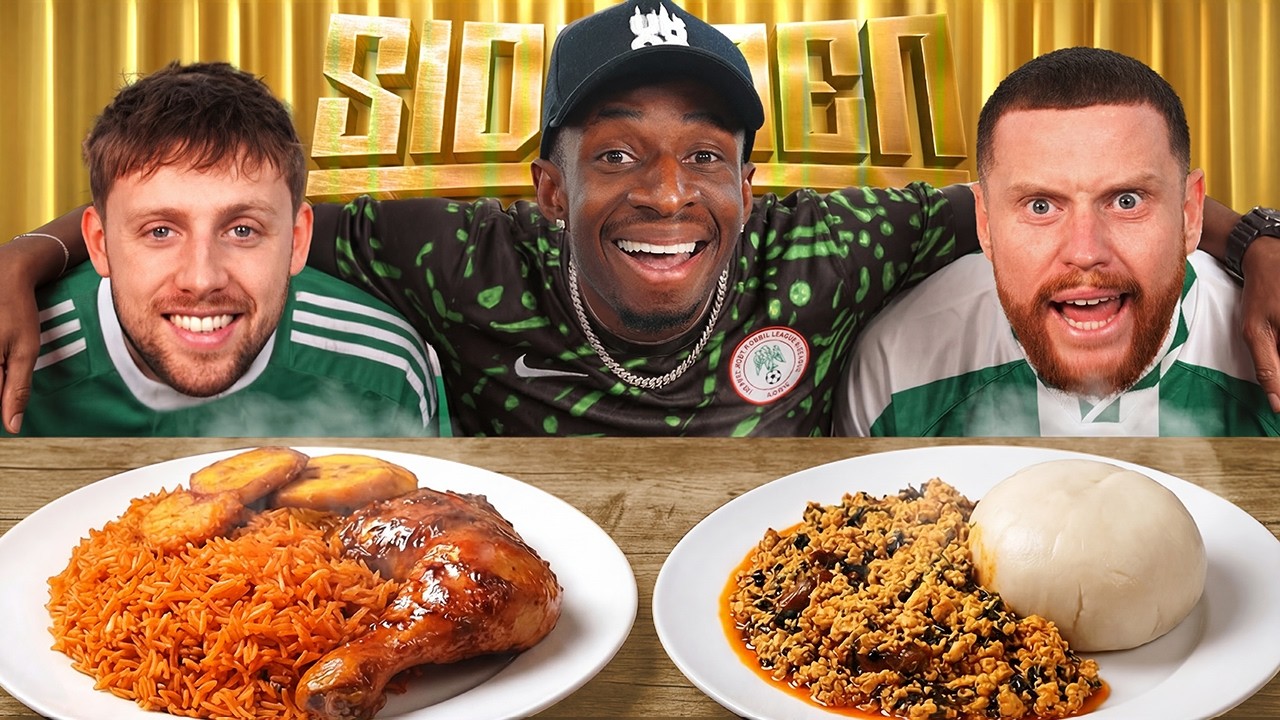 SIDEMEN TRY AFRICAN FOOD FOR THE FIRST TIME
