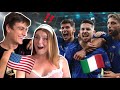 American girlfriend watches Italian football for the first time (ITALY EURO 2020 FINAL REACTION)