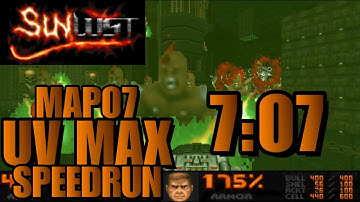 Doom: Sunlust MAP07: "Total Enclosure" UV Max in 7:07