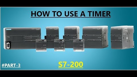 S7 200 SMART PLC Programming Part-3 | How to use a timer |