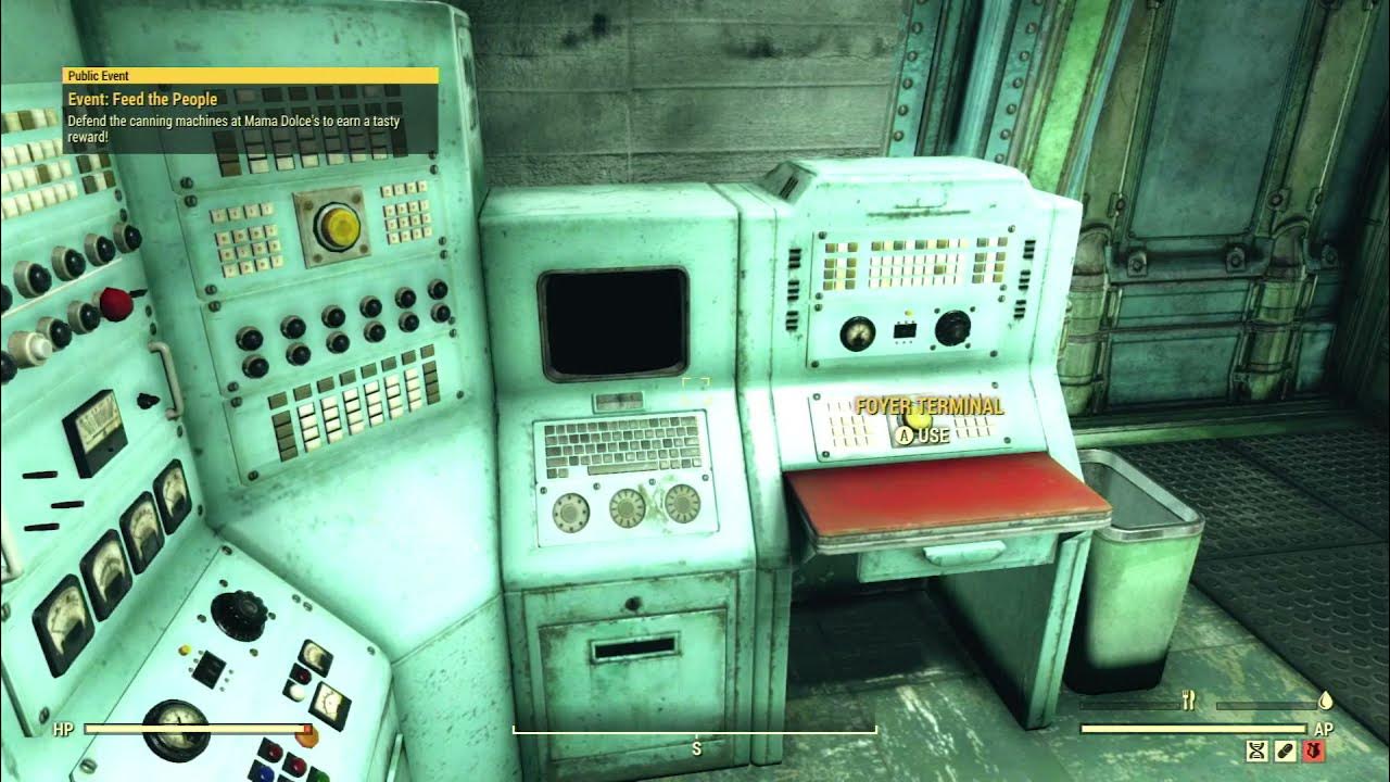 Foyer Terminal Fallout 76 Terminal YouTube