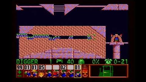 Lemmings (SNES) Mayhem 27: Just a minute (part 2)