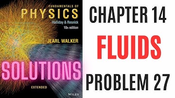 Halliday resnick chapter 14 problem 27 solution | Fundamentals of physics 10e solutions