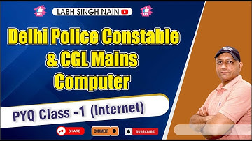 PYQ CLASS 1 | Delhi Police Constable 2023 | CGL /CHSL Mains computer | Computer PYQ  #labhsinghnain