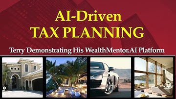 WealthMentor.AI Transforming the World of Tax Planning with Cutting-Edge Artificial Intelligence!!!