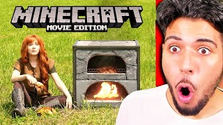 LE PREMIER FILM MINECRAFT DANS LA VRAI VIE ! (trop bien fait)