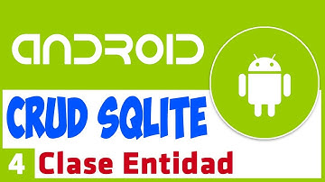 ✅ Android Studio para Principiantes CRUD SQLite Database Tutorial 4 Clase Entidad