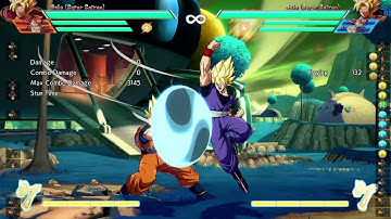 DRAGON BALL FighterZ Goku block string (stronger)