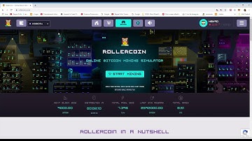RollerCoin – Online Bitcoin Mining Simulator Game