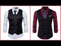 Brand Mens Double Breasted Suit Vest 2018 Fashion Slim Fit Sleeveless Waistcoat Men Business Wedding Vests Gilet Costume Homme