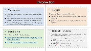 iMeta | Using PhyloSuite for molecular phylogeny and tree-based analyses