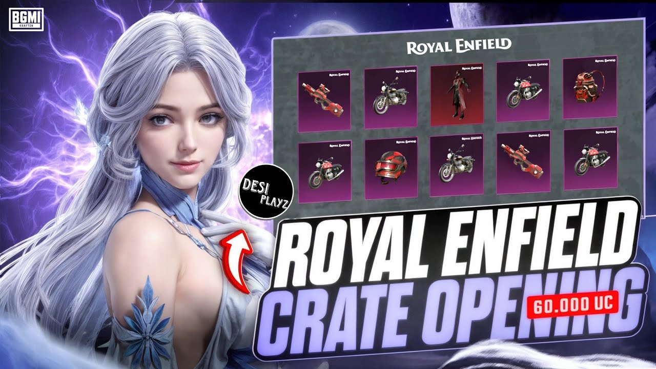 60,000 Uc Royal Enfield Crate Opening || Porche & ultimate || desi playz 
