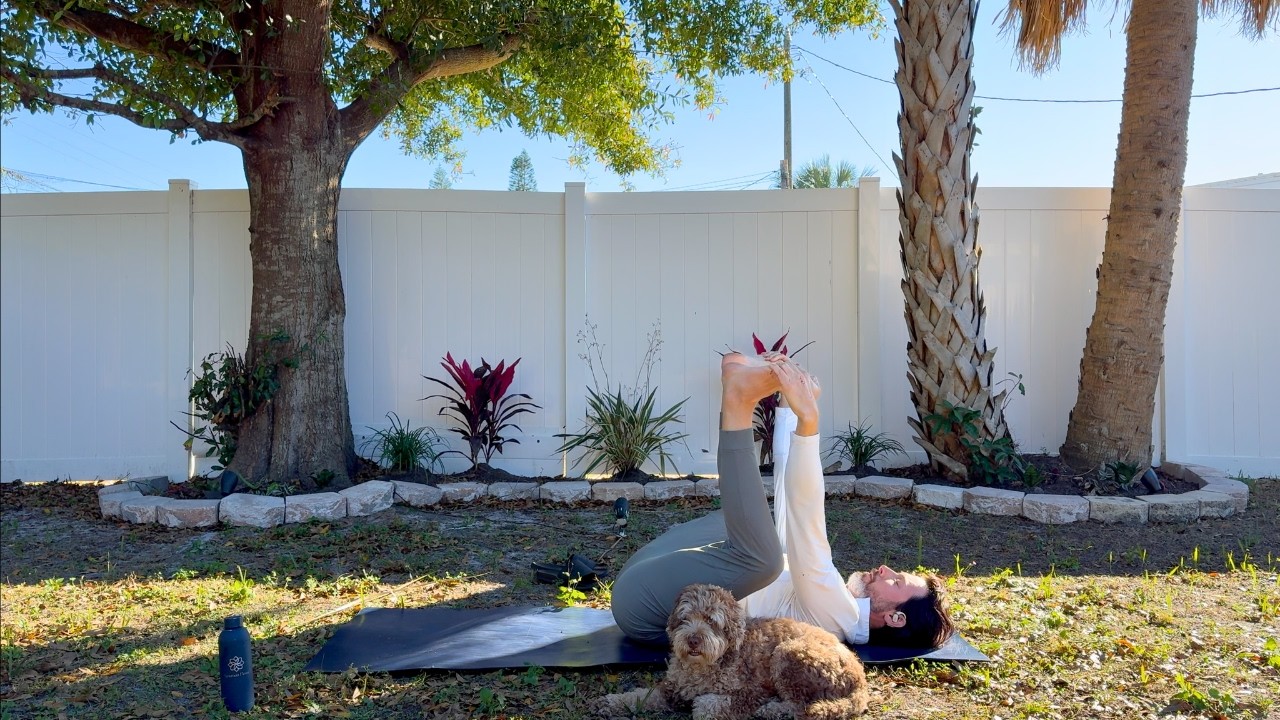 Soften and Surrender | 30 Minute Restorative Yoga Flow for All Levels