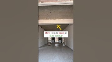 6 ways to hide beam in false ceiling |False Ceiling Designs|How to hide beam in false celing #shorts
