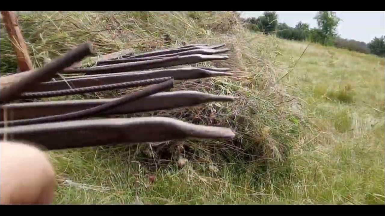 Волокуша для Сена своими руками - Сбор сена 2023 - YouTube