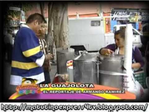 Armando Ramirez la torta guajolota en el Matutino ...