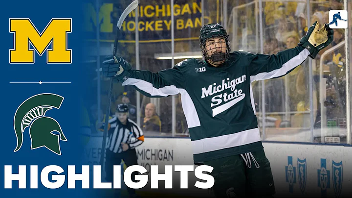 Michigan vs Michigan State | NCAA College Hockey | Highlights - December 06, 2025