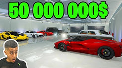 LE GARAGE LE PLUS CHER DE GTA 5 ! (Lambo,Ferrari,...)