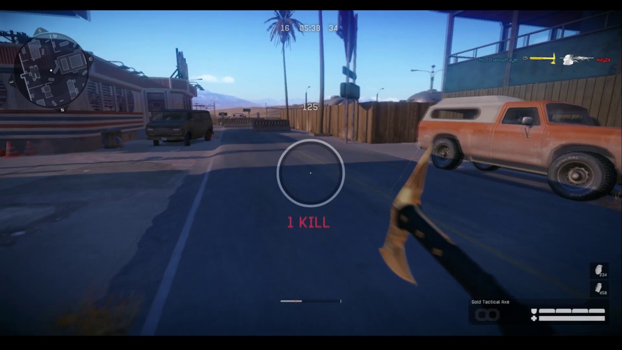 Warface: Golden Tactical Axe Gameplay Free For All: Motel Map