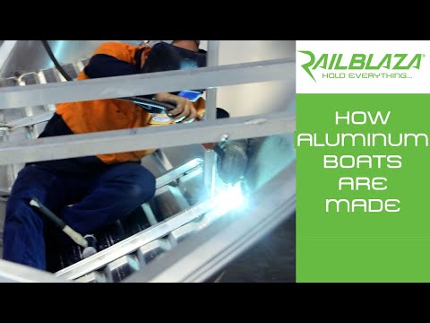 فيديو: كيف تصنع قارب من الألومنيوم