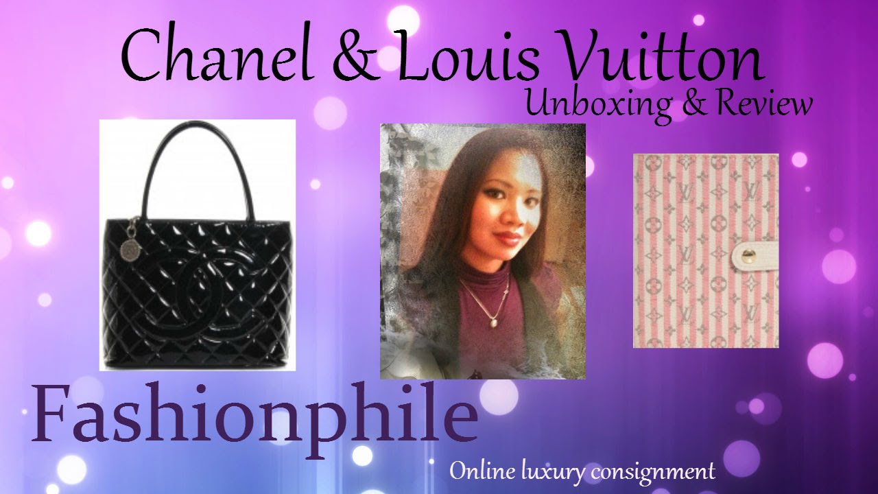Chanel and Louis Vuitton Fashionphile .com first impression unboxing & review - YouTube