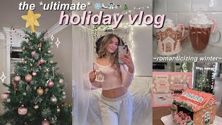 cozy christmas vlog ❄️⛄️🍫 december days & aesthetic winter activities