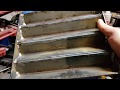 Dremel tungsten carbide bit grinding welds in tight spaces