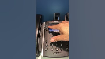 Checking voicemail on the Polycom 400 series phone