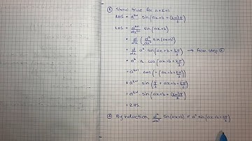 How to find the nth derivative of sin(ax + b)