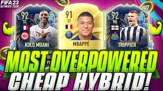 FIFA 23 | BEST POSSIBLE CHEAP HYBRID TEAM!| OVERPOWERED META PLAYERS ON EACH POSITION | FUT 23