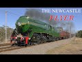 Steam locomotive 3801 newcastle flyer june 2023