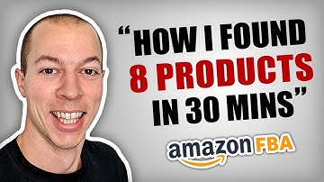 How I Found 8 Products In 30 Minutes! (Amazon FBA Product Research Tutorial)