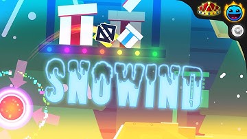 "Snowind" By DangerKat (ALL COINS) [Daily #2202] - Geometry Dash