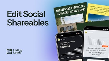 How to Edit a Listing Leads Social Shareables in Canva and Posting on Instagram | Step-by-Step
