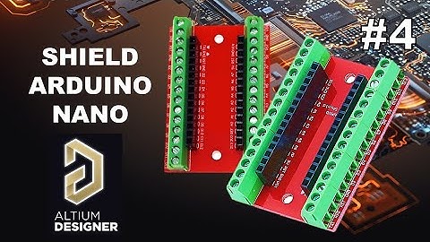 4. Shield Arduino Nano - PCB Layout , Ruteo PCB