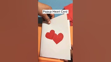 Popup Honeycomb Heart Card