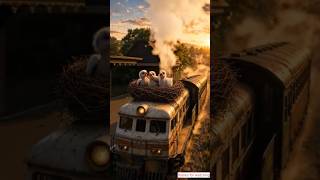 🚂🕊️ A Pigeon Built a Nest on a Train... Then the Unexpected Happened!