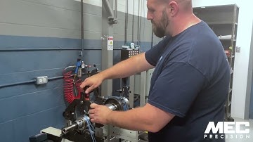 Dynamic balancing of a VEM spindle shaft