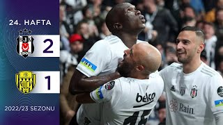 Beşiktaş (2-1) MKE Ankaragücü | 24. Hafta - 2022/23