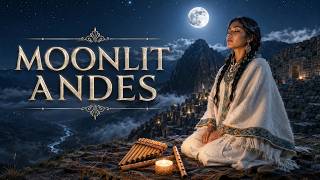 Andean Chill Ambient - Moonlit Path through the Andes | Zampoña Music for Calm Mind screenshot 4