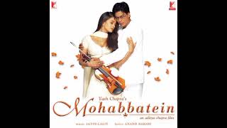 Aankhein Khuli Song _ Mohabbatein _ Shah Rukh Khan_ Aishwarya Rai _ Lata Mangeshkar_ Udit Narayan