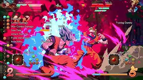 dbfz  Android 17  (tod Sparkless, 4 Bars,Goku Blue)