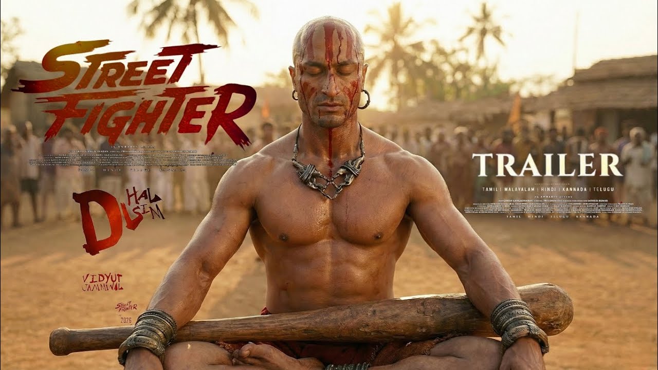 Street Fighter (2026) – Trailer| Vidyut Jammwal | First Look | Roman Reigns | Jason Momoa | Cody R